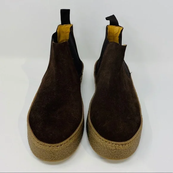 BARNEYS NEW YORK**Brown Suede Booties US 8 - Picture 3 of 6